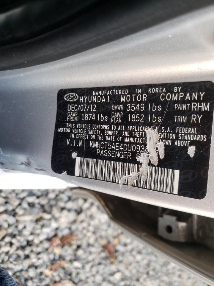 Photo 10 from auction – 2013 HYUNDAI ACCENT GLS with VIN KMHCT5AE4DU093899