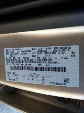 Photo 10 from auction – 2017 FORD F250 SUPER with VIN 1FT7W2B6XHEC08198