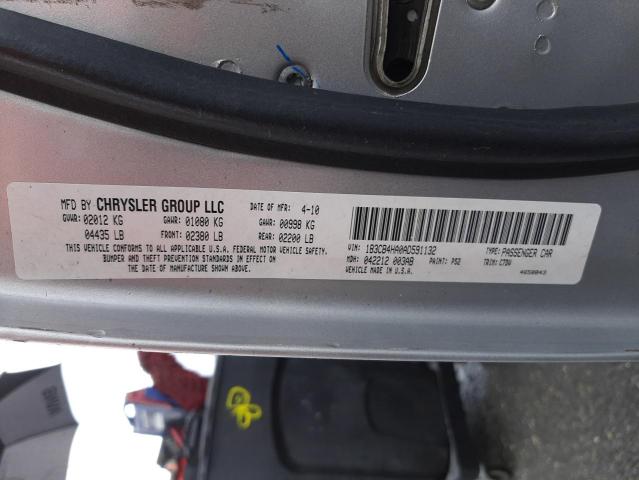 Photo 10 from auction – 2010 DODGE CALIBER SX with VIN 1B3CB4HA0AD591132