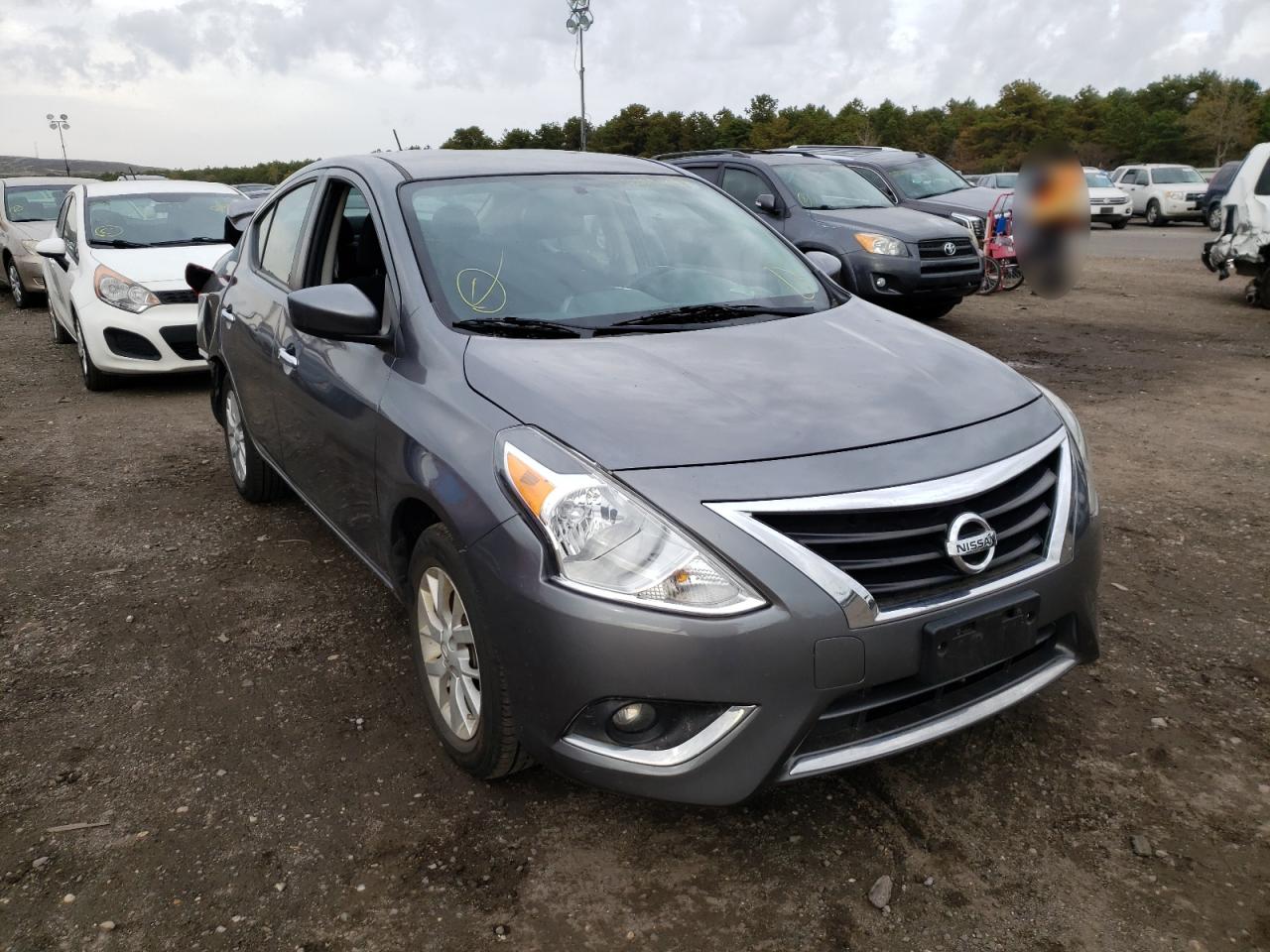 NISSAN VERSA 2018 with VIN 3N1CN7AP5JL831794 - Photo from auction
