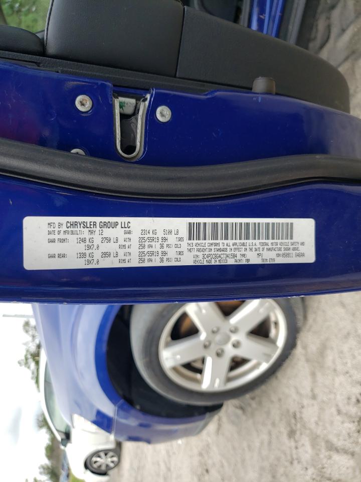Zdjęcie 10 z aukcji – 2012 DODGE JOURNEY SX z VIN 3C4PDCBG4CT341584