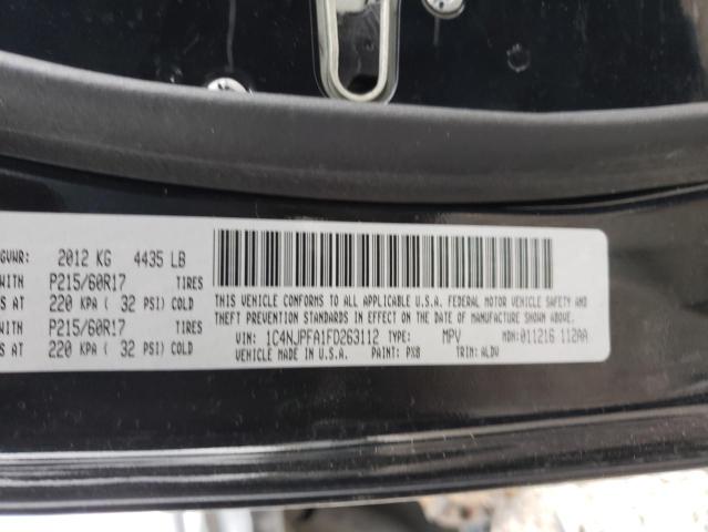 Photo 10 from auction – 2015 JEEP PATRIOT LA with VIN 1C4NJPFA1FD263112