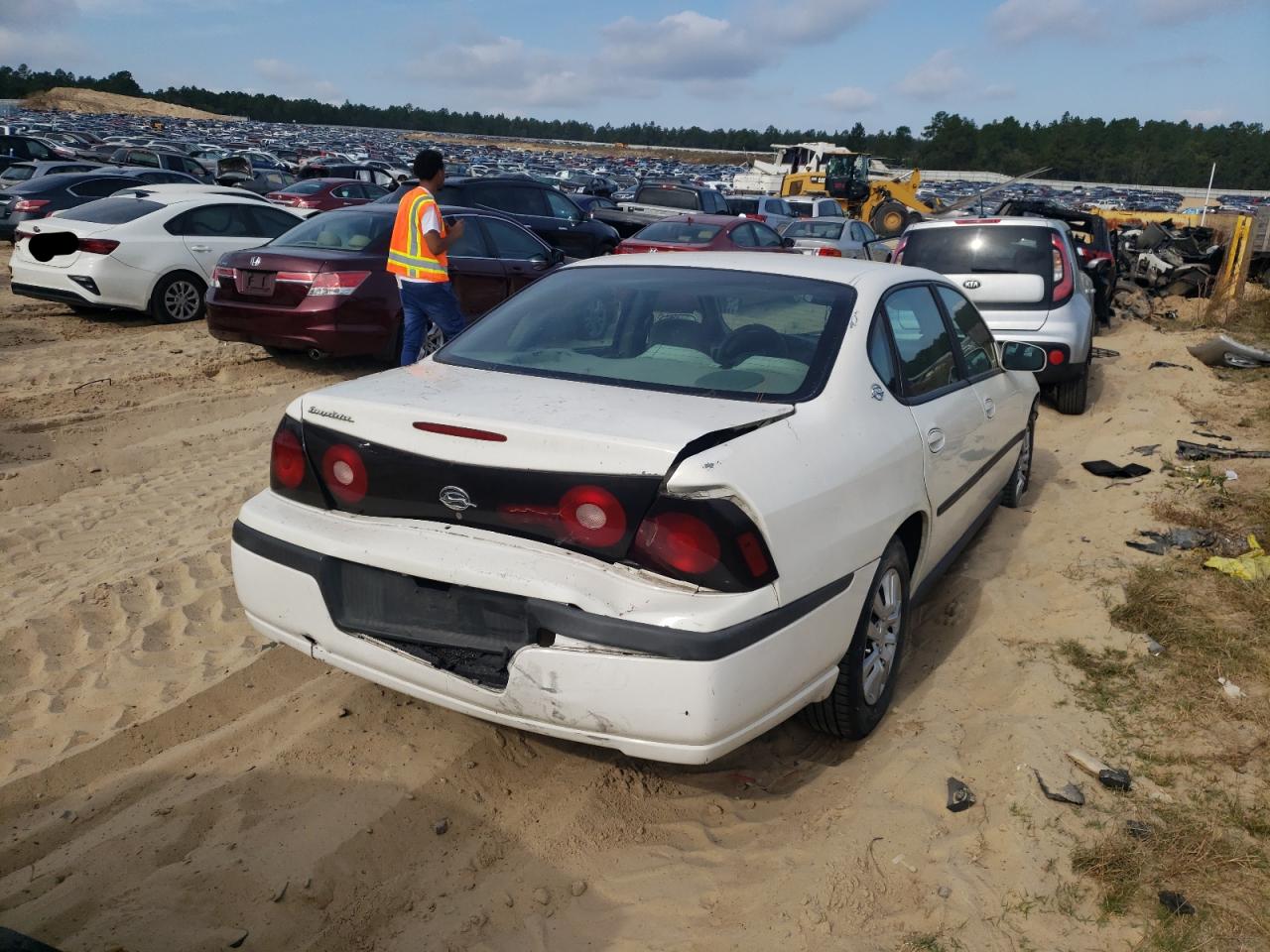 Photo 4 from auction – 2005 CHEVROLET IMPALA with VIN 2G1WF52E259145805