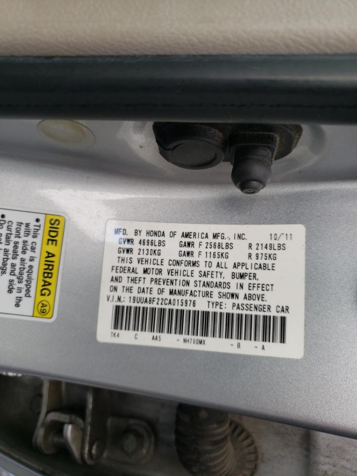 Photo 10 from auction – 2012 ACURA TL with VIN 19UUA8F22CA015976