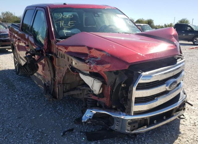 FORD F150 SUPER 2017 with VIN 1FTEW1EG2HFA53355 - Photo from auction