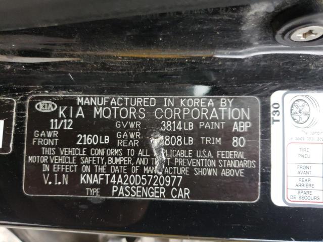 Photo 10 from auction – 2013 KIA FORTE LX with VIN KNAFT4A20D5720977