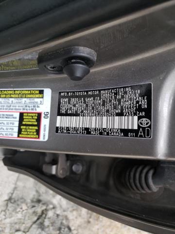 Photo 10 from auction – 2018 TOYOTA COROLLA L with VIN 2T1BURHE0JC093420