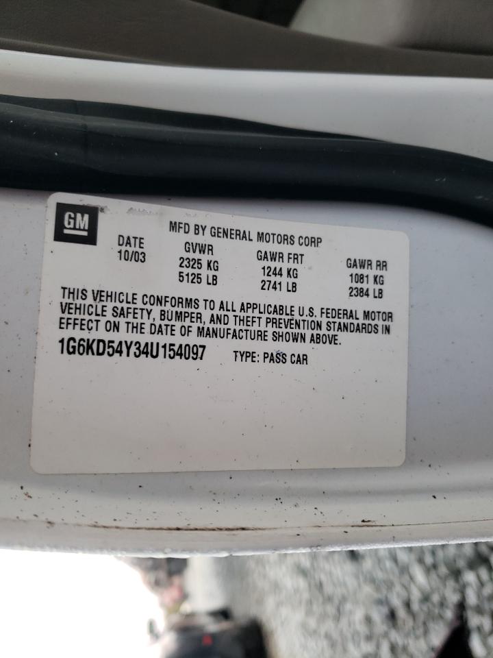 Photo 10 from auction – 2004 CADILLAC DEVILLE with VIN 1G6KD54Y34U154097