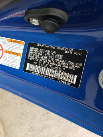 Photo 10 from auction – 2013 SUBARU BRZ 2.0 LI with VIN JF1ZCAC1XD1600619