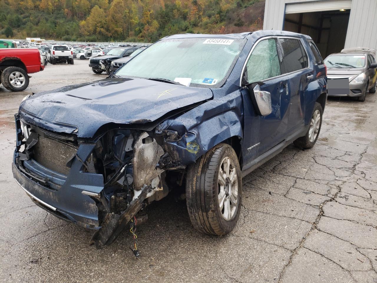 Photo 2 from auction – 2017 GMC TERRAIN SL with VIN 2GKFLTEKXH6168877