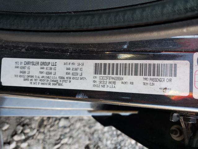 Photo 10 from auction – 2010 CHRYSLER SEBRING with VIN 1C3CC5FB7AN228564