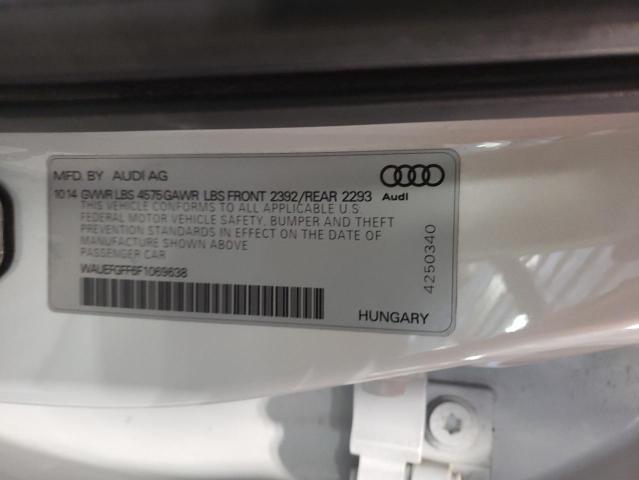 Photo 10 from auction – 2015 AUDI A3 PREMIUM with VIN WAUEFGFF6F1069638