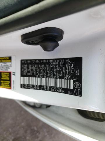 Photo 10 from auction – 2012 TOYOTA COROLLA BA with VIN 2T1BU4EE5CC762050