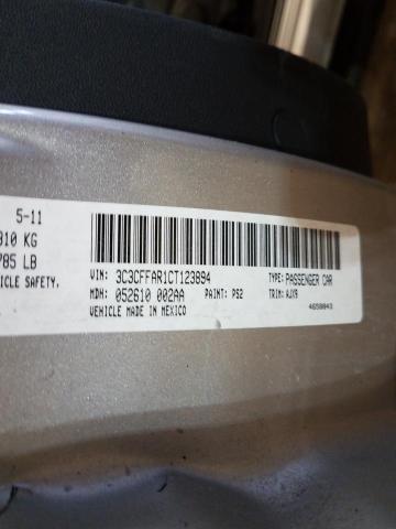 Photo 10 from auction – 2012 FIAT 500 POP with VIN 3C3CFFAR1CT123894