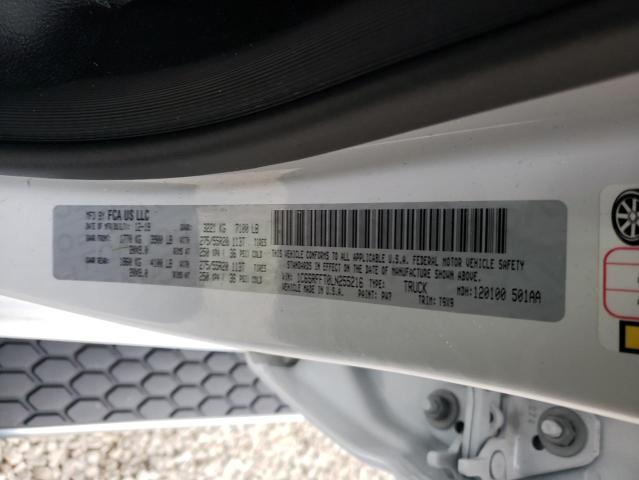 Photo 10 from auction – 2020 RAM 1500 BIG H with VIN 1C6SRFFT0LN255216