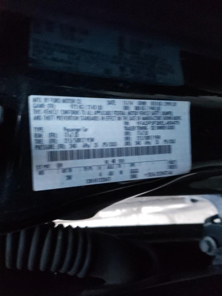 Photo 10 from auction – 2014 FORD FOCUS SE with VIN 1FADP3F28EL450479