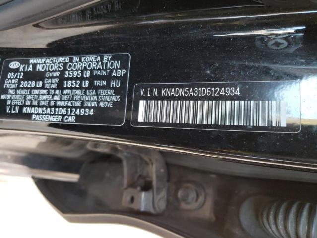 Photo 10 from auction – 2013 KIA RIO with VIN KNADN5A31D6124934