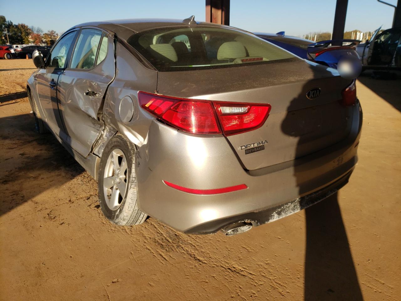 Photo 3 from auction – 2015 KIA OPTIMA LX with VIN 5XXGM4A72FG457020