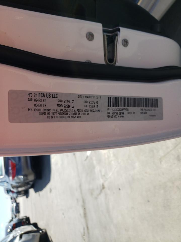 Photo 10 from auction – 2018 DODGE CHARGER R/ with VIN 2C3CDXGJ6JH272594