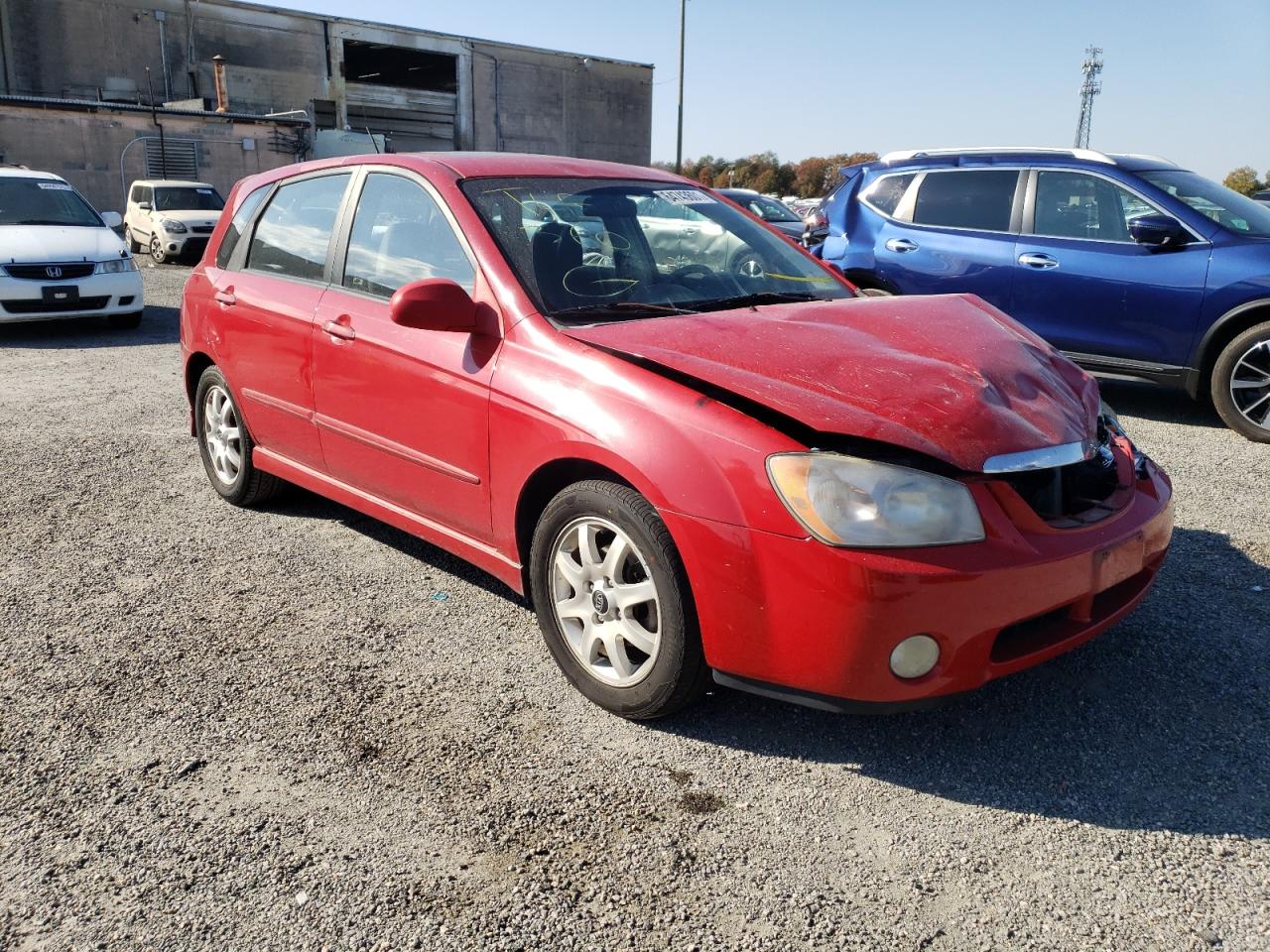 KIA SPECTRA5 2005 مع رقم تعريف المركبة KNAFE161255133870 - صورة من المزاد