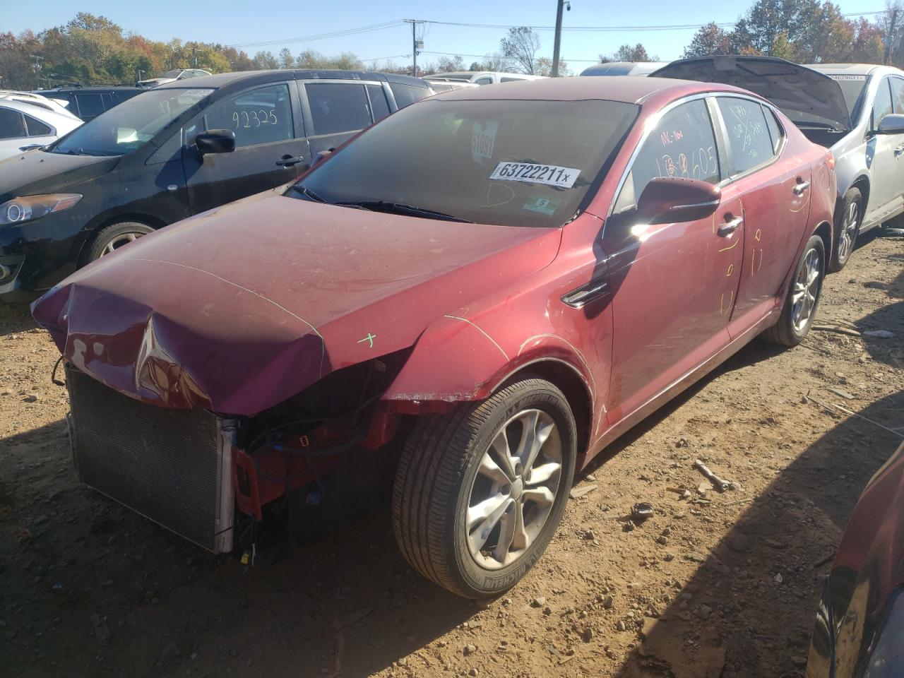 Photo 2 from auction – 2012 KIA OPTIMA EX with VIN 5XXGN4A7XCG070840