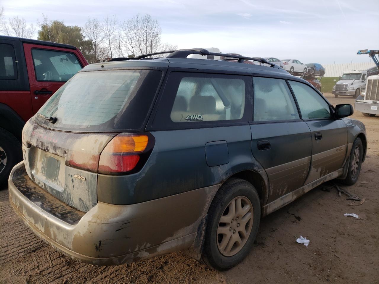Photo 4 from auction – 2001 SUBARU LEGACY OUT with VIN 4S3BH665117613857