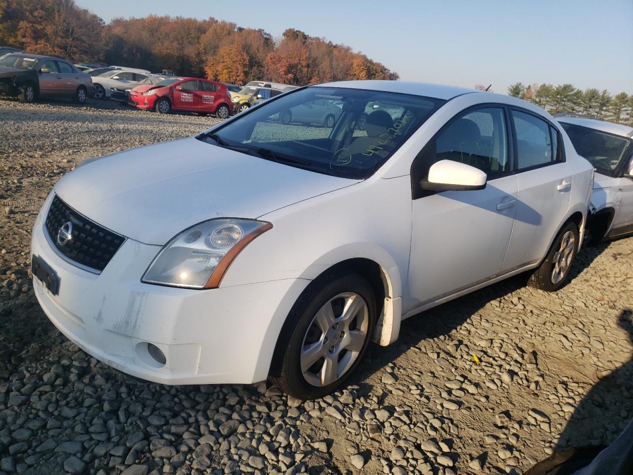 Photo 2 from auction – 2008 NISSAN SENTRA with VIN 3N1AB61E08L763794