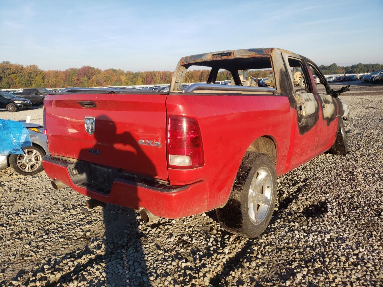 Photo 4 from auction – 2012 DODGE RAM 1500 S with VIN 1C6RD7KT9CS164598