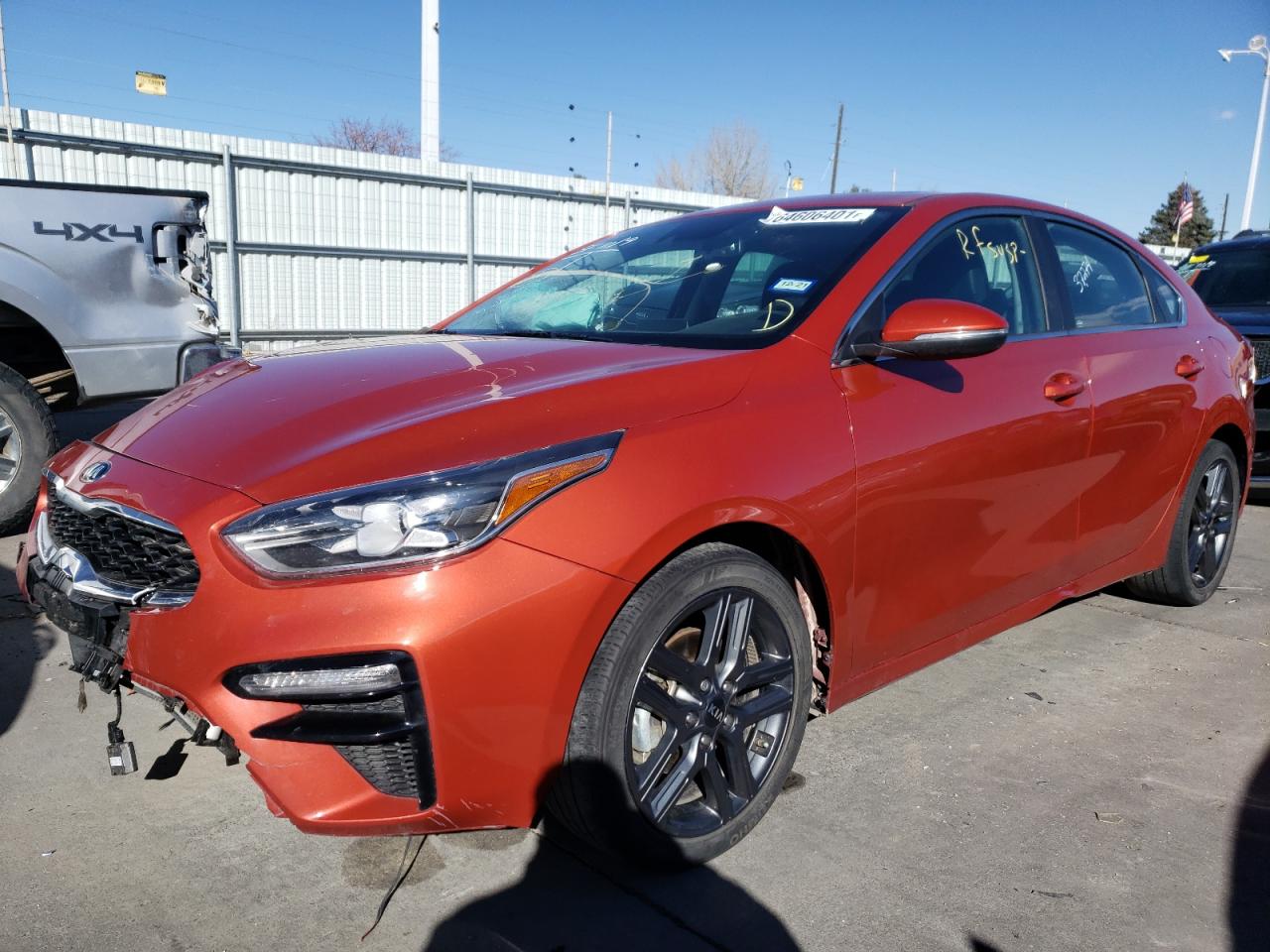 Photo 2 from auction – 2019 KIA FORTE EX with VIN 3KPF54AD6KE087269