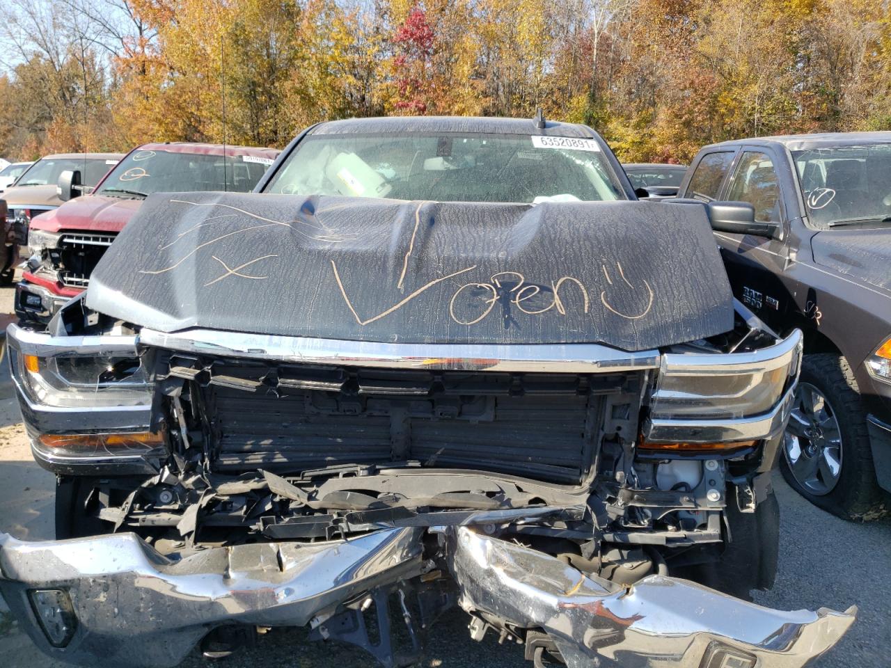 Photo 7 from auction – 2018 CHEVROLET SILVERADO with VIN 2GCVKREC5J1110376
