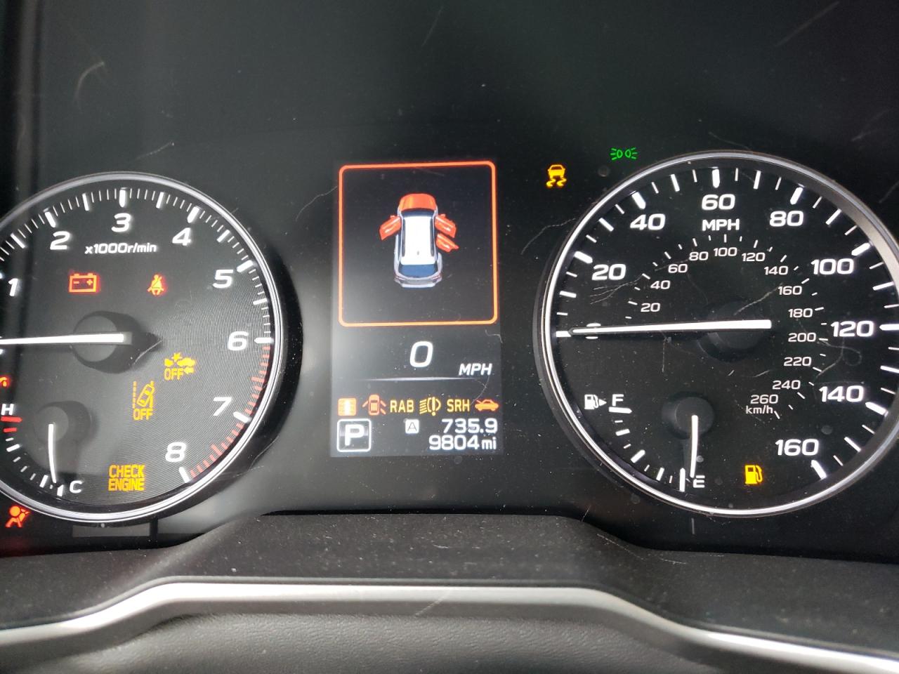 Photo 8 from auction – 2020 SUBARU OUTBACK LI with VIN 4S4BTANC1L3146284