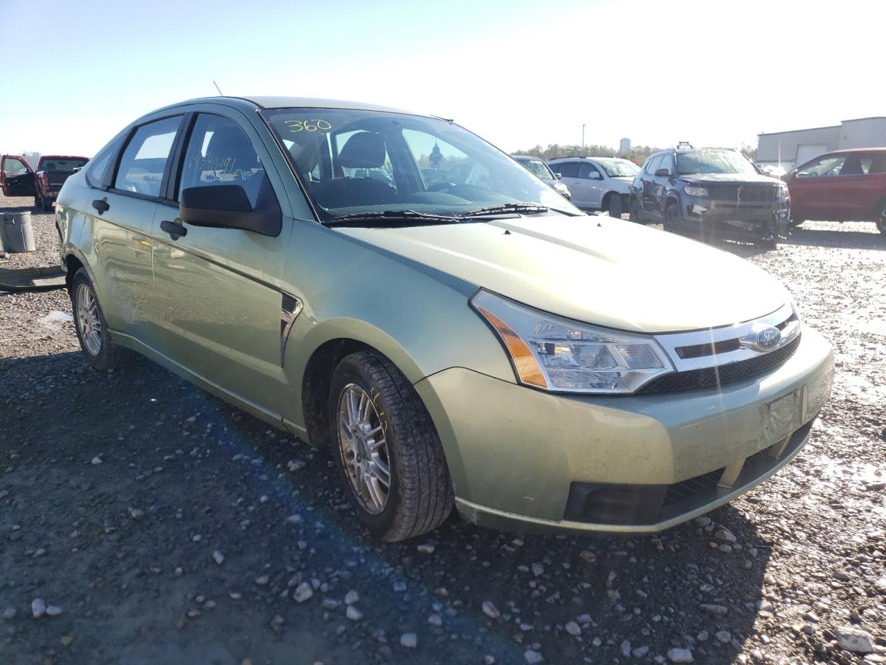 FORD FOCUS SE 2008 with VIN 1FAHP35N18W275914 - Photo from auction