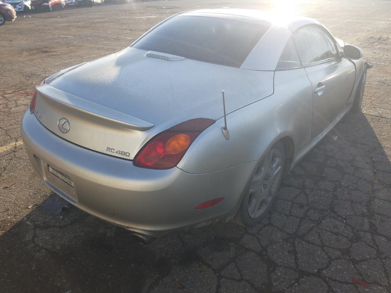 Фото 4 с аукциона – 2005 LEXUS SC 430 с VIN JTHFN48Y950064041