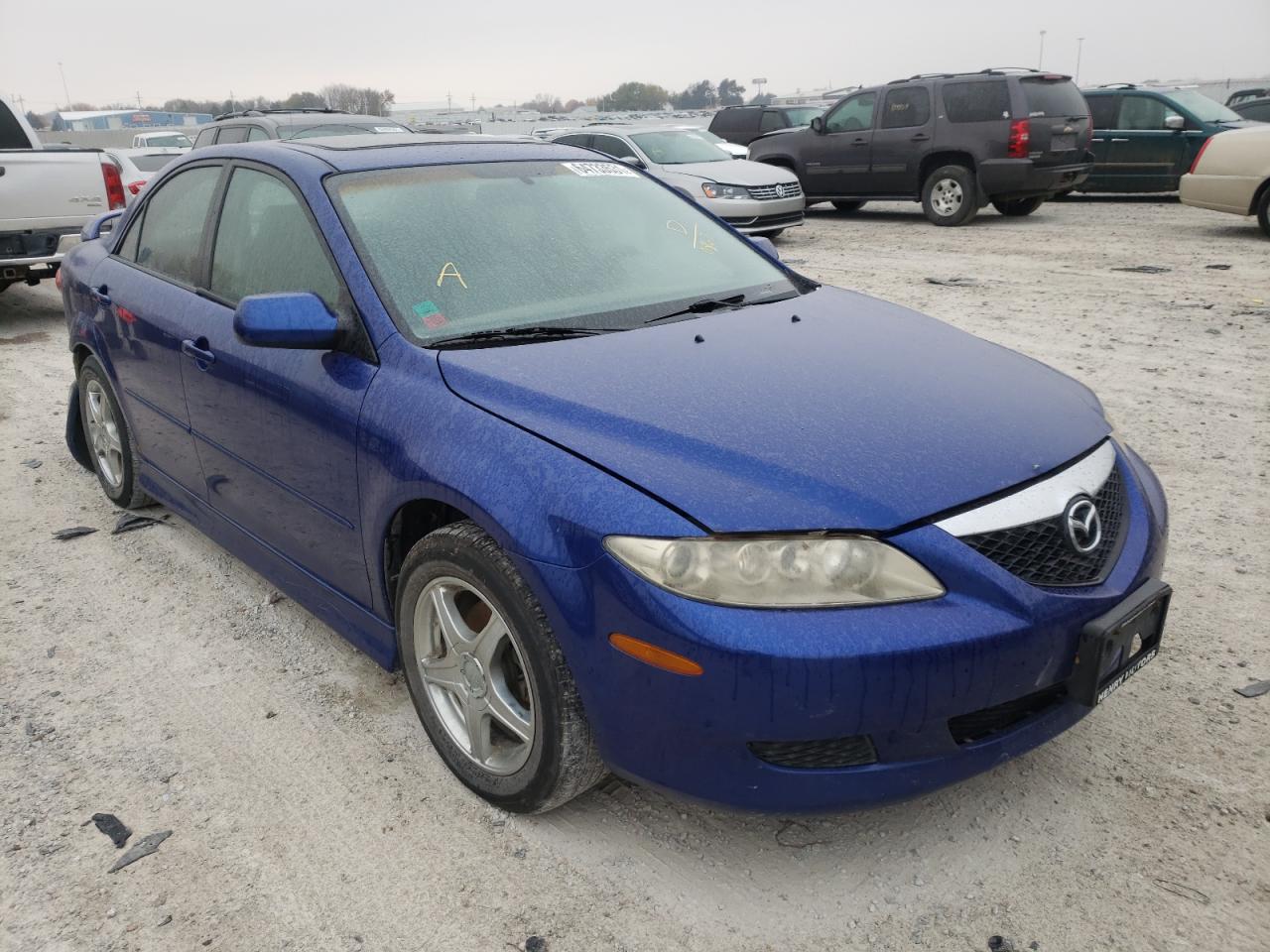 MAZDA 6 I 2003 with VIN 1YVFP80C835M10867 - Photo from auction