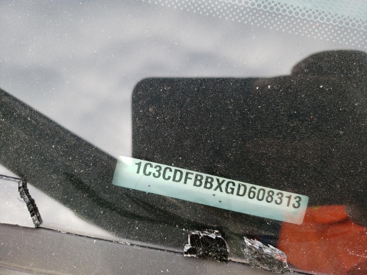 Photo 10 from auction – 2016 DODGE DART with VIN 1C3CDFBBXGD608313