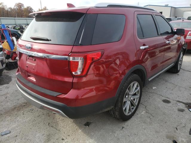 Photo 4 from auction – 2017 FORD EXPLORER L with VIN 1FM5K7F82HGB80456