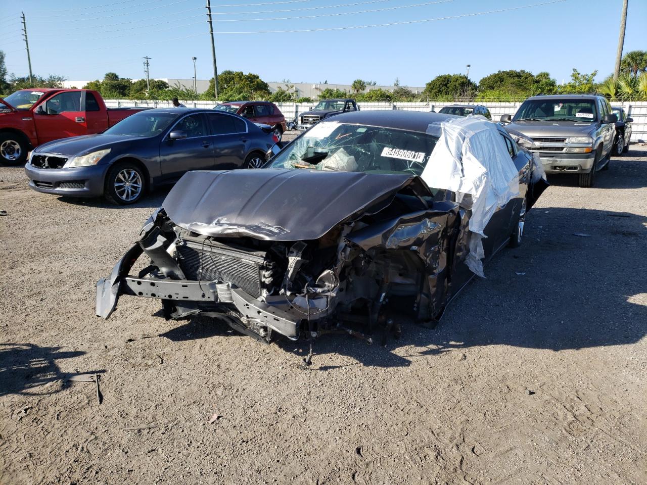 Photo 2 from auction – 2015 DODGE CHARGER SE with VIN 2C3CDXBG6FH817342