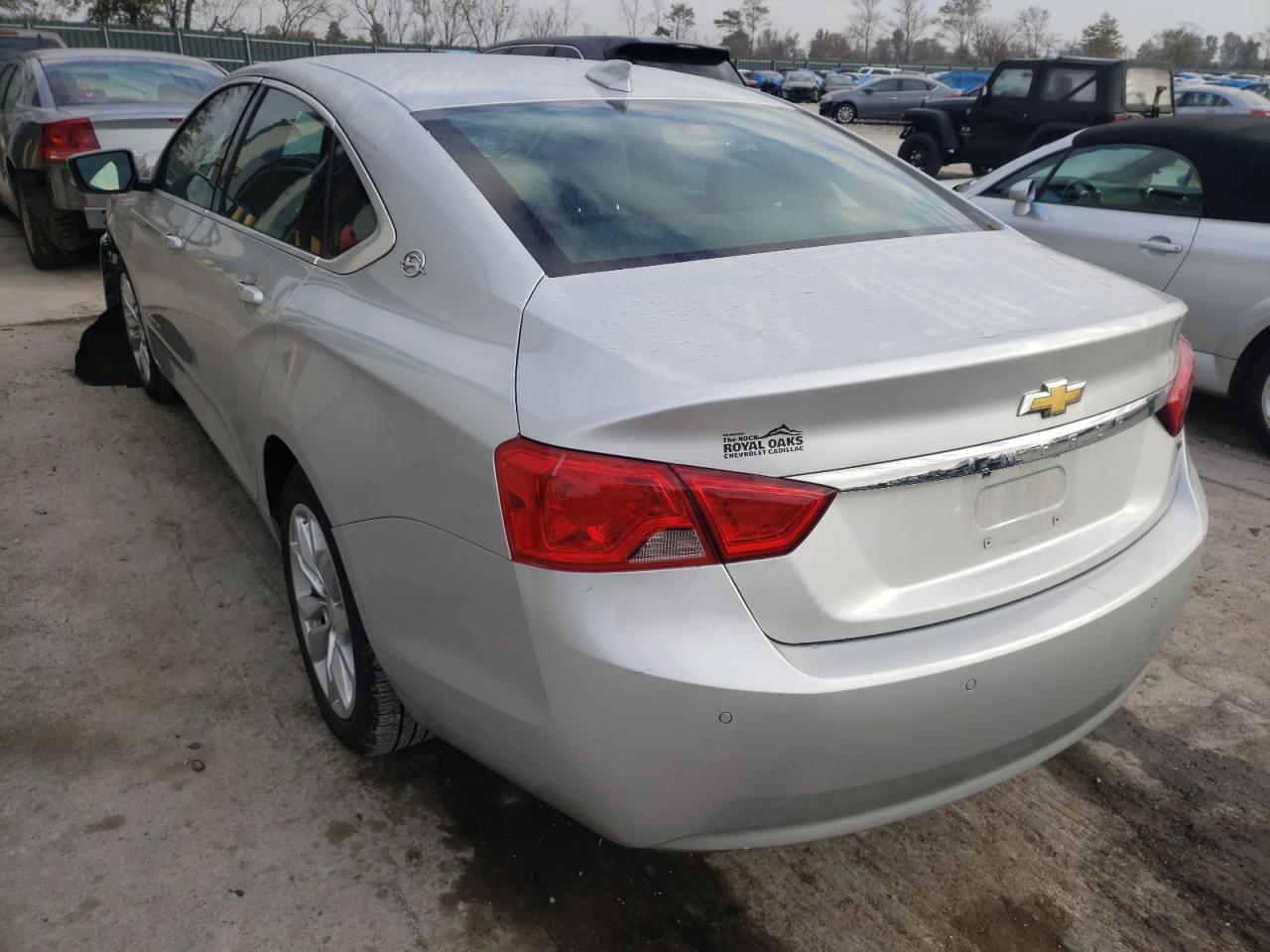 Photo 3 from auction – 2016 CHEVROLET IMPALA LT with VIN 2G1105SA8G9166461