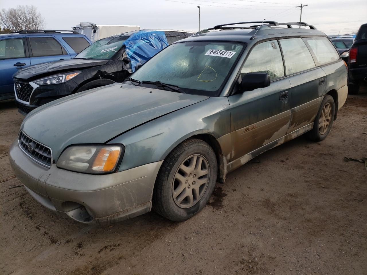 Photo 2 from auction – 2001 SUBARU LEGACY OUT with VIN 4S3BH665117613857