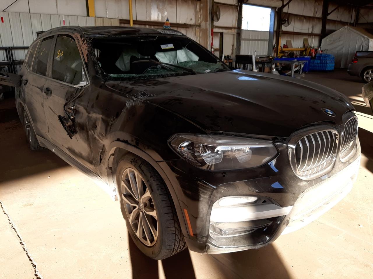 BMW X3 XDRIVE3 2019 with VIN 5UXTR9C55KLR07244 - Photo from auction