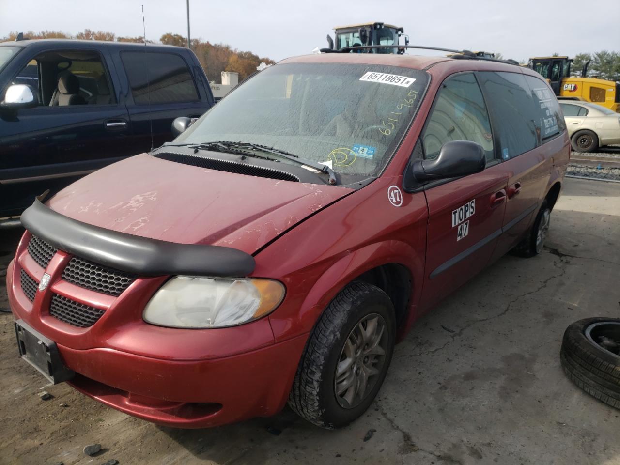 Photo 2 from auction – 2002 DODGE GRAND CARA with VIN 1B4GP44392B657339