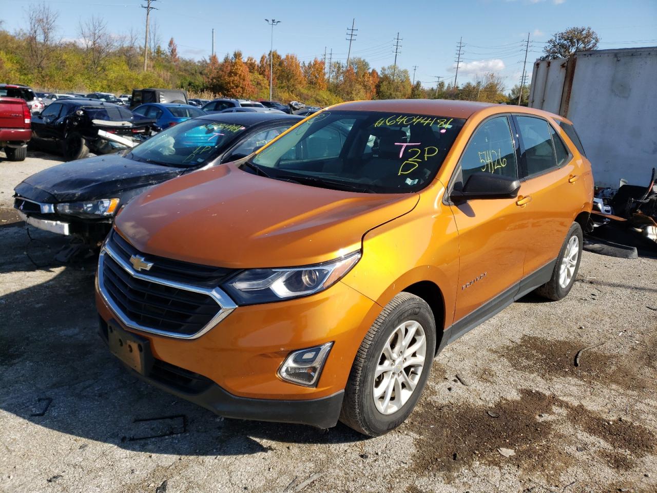 Photo 2 from auction – 2018 CHEVROLET EQUINOX LS with VIN 2GNAXHEV3J6104498