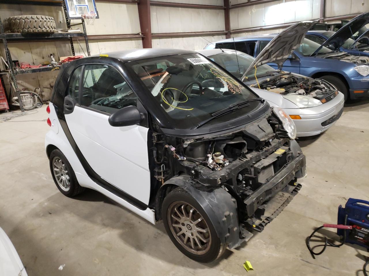 SMART FORTWO PUR 2012 with VIN WMEEJ3BA8CK557033 - Photo from auction
