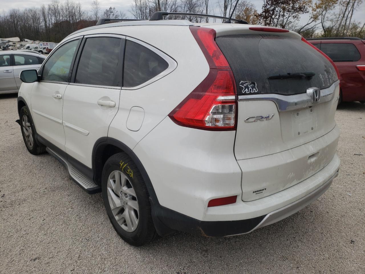 Photo 3 from auction – 2016 HONDA CR-V EX with VIN 5J6RM4H54GL012982