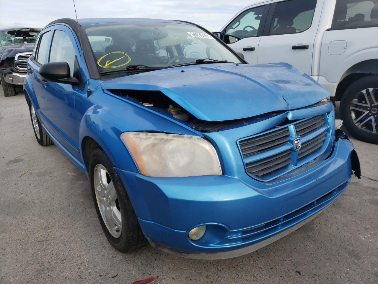 DODGE CALIBER SX 2008 with VIN 1B3HB48B48D760240 - Photo from auction