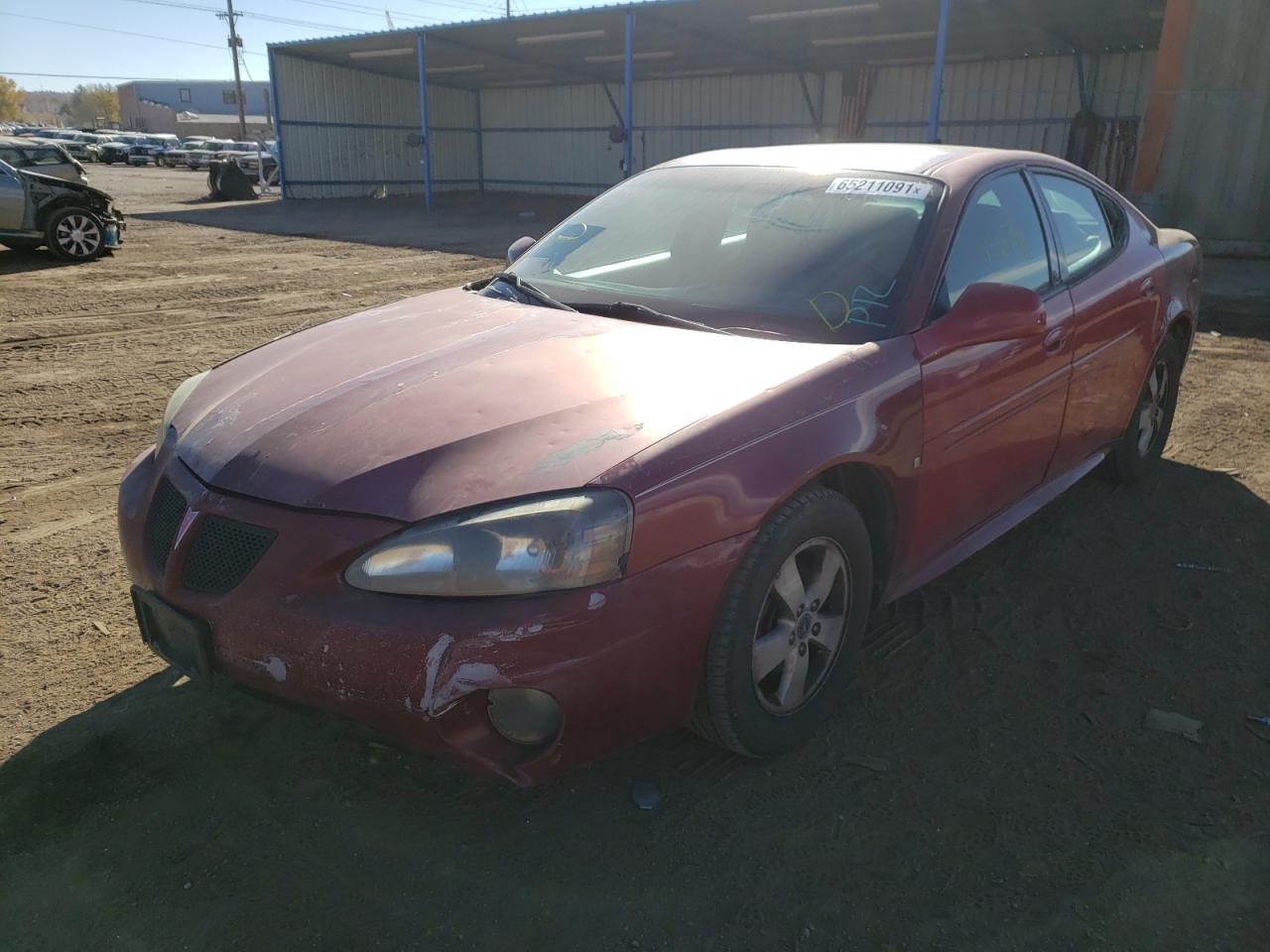 Photo 2 from auction – 2008 PONTIAC GRAND PRIX with VIN 2G2WP552181135926