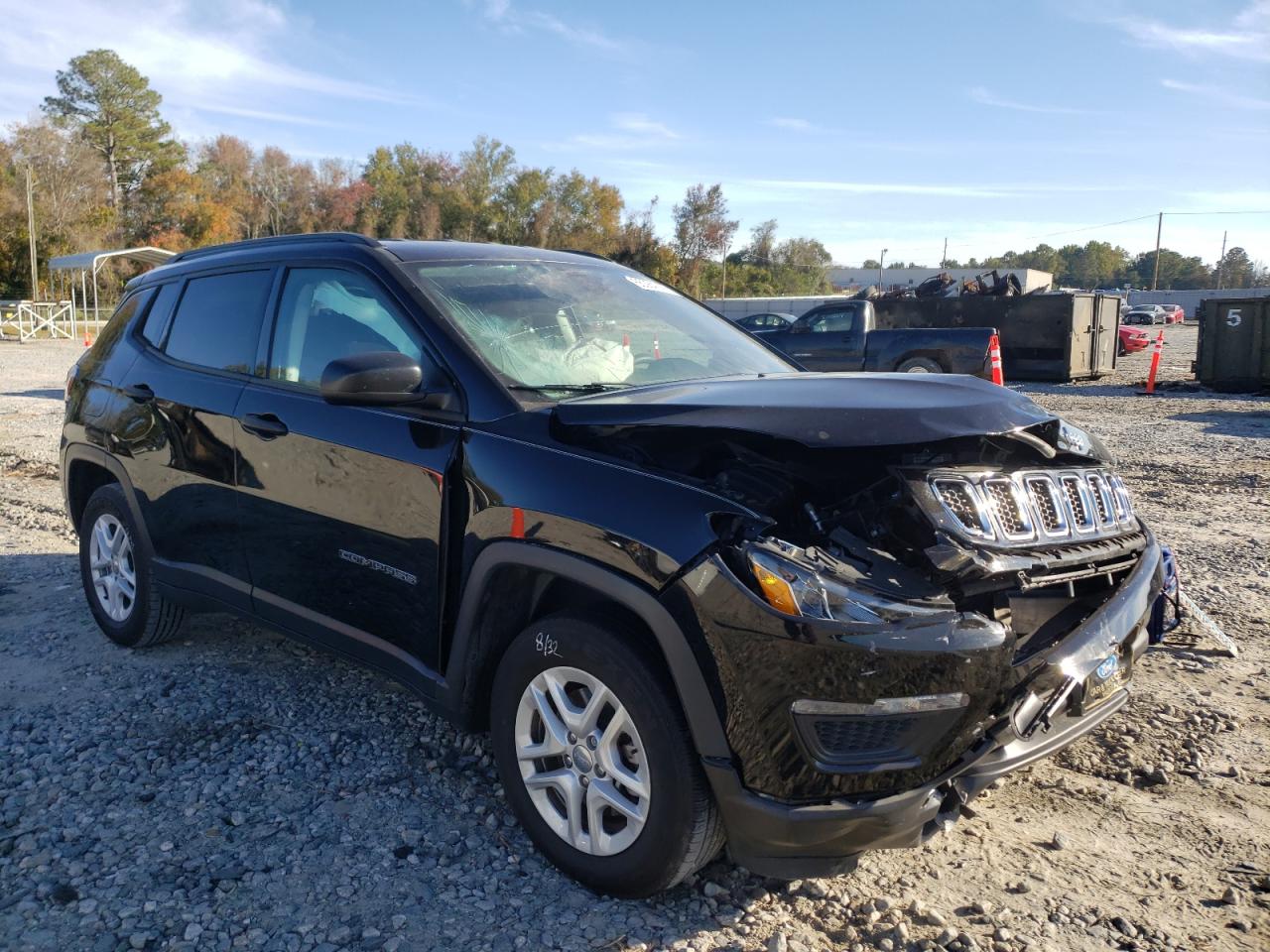 JEEP COMPASS SP 2018 with VIN 3C4NJCAB4JT467883 - Photo from auction