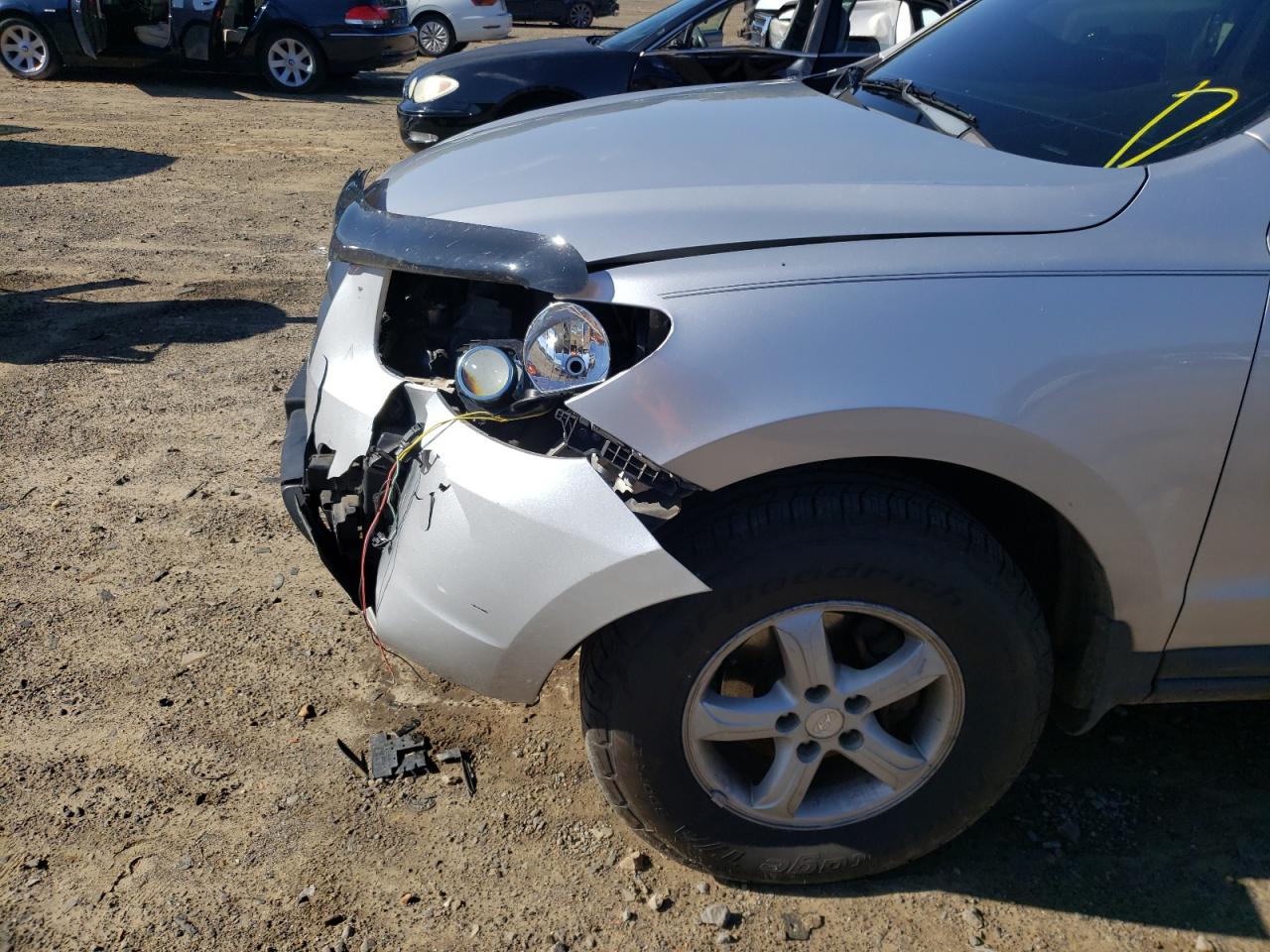 Photo 9 from auction – 2008 HYUNDAI SANTA FE G with VIN 5NMSG13D68H158038