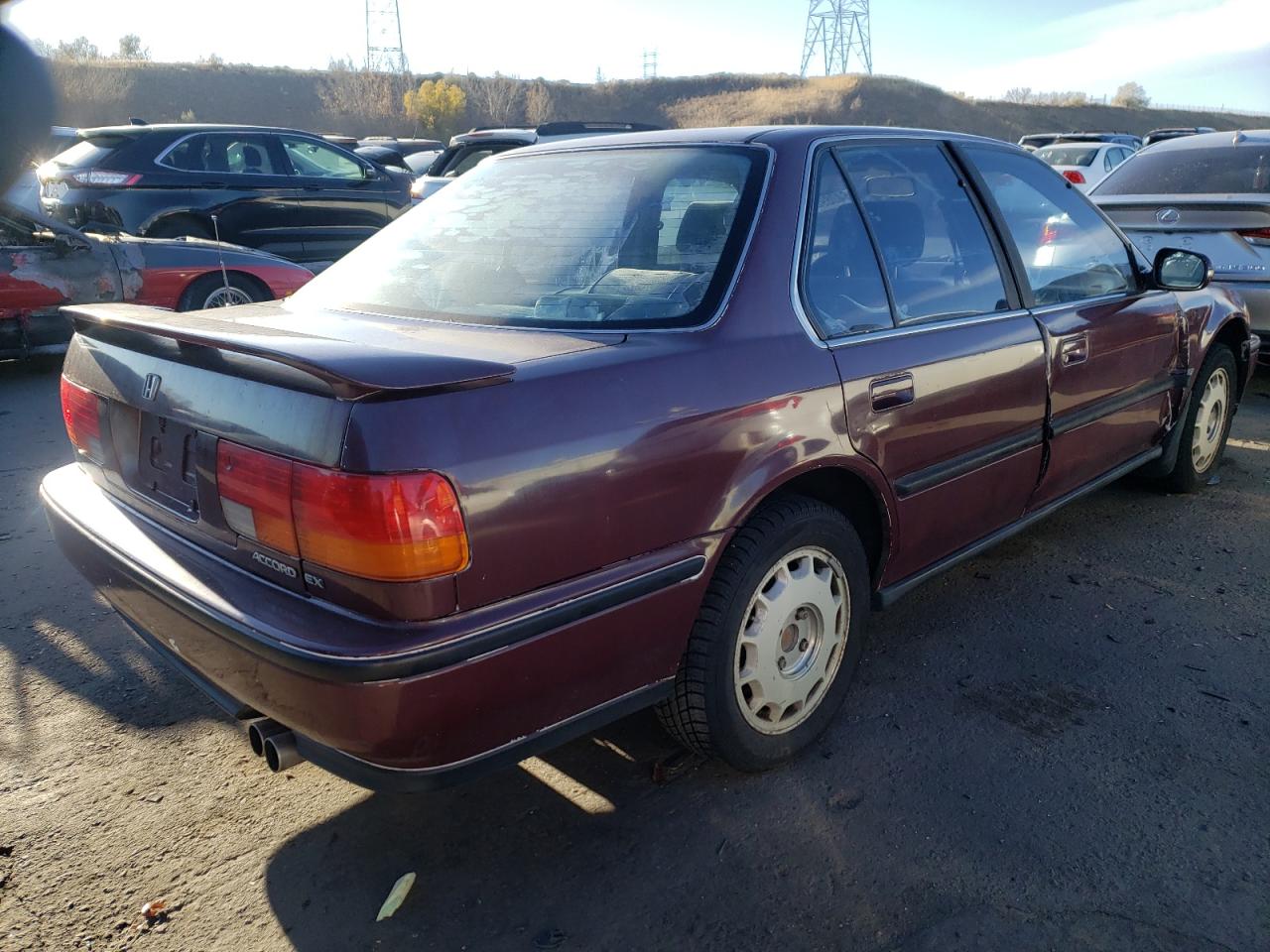 Photo 4 from auction – 1993 HONDA ACCORD EX with VIN JHMCB7674PC001146