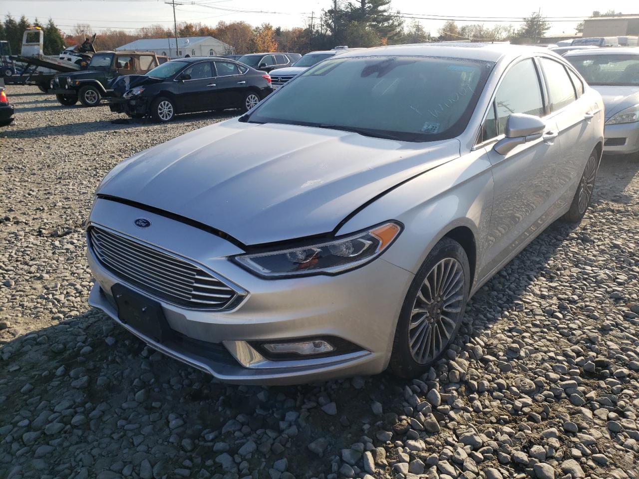 Photo 2 from auction – 2017 FORD FUSION SE with VIN 3FA6P0H90HR197858
